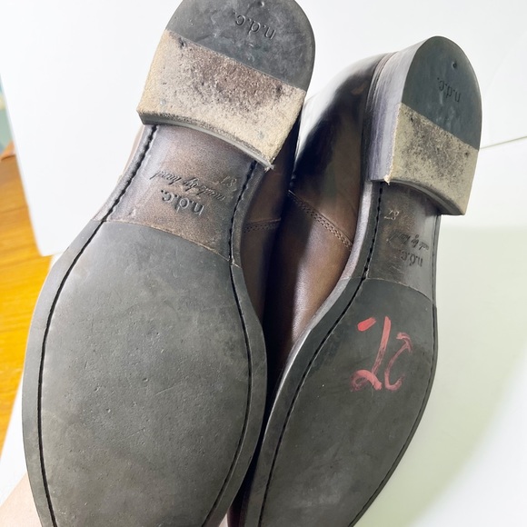 N.D.C Brown Leather Chelsea Boots - Picture 8 of 11